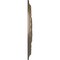 Ekena Millwork Oslo Ceiling Medallion (Fits Canopies up to 7 5/8"), Hand-Painted Warm Silver, 38 3/8"OD x 2 7/8"P CM38OSWSS - alternate 2